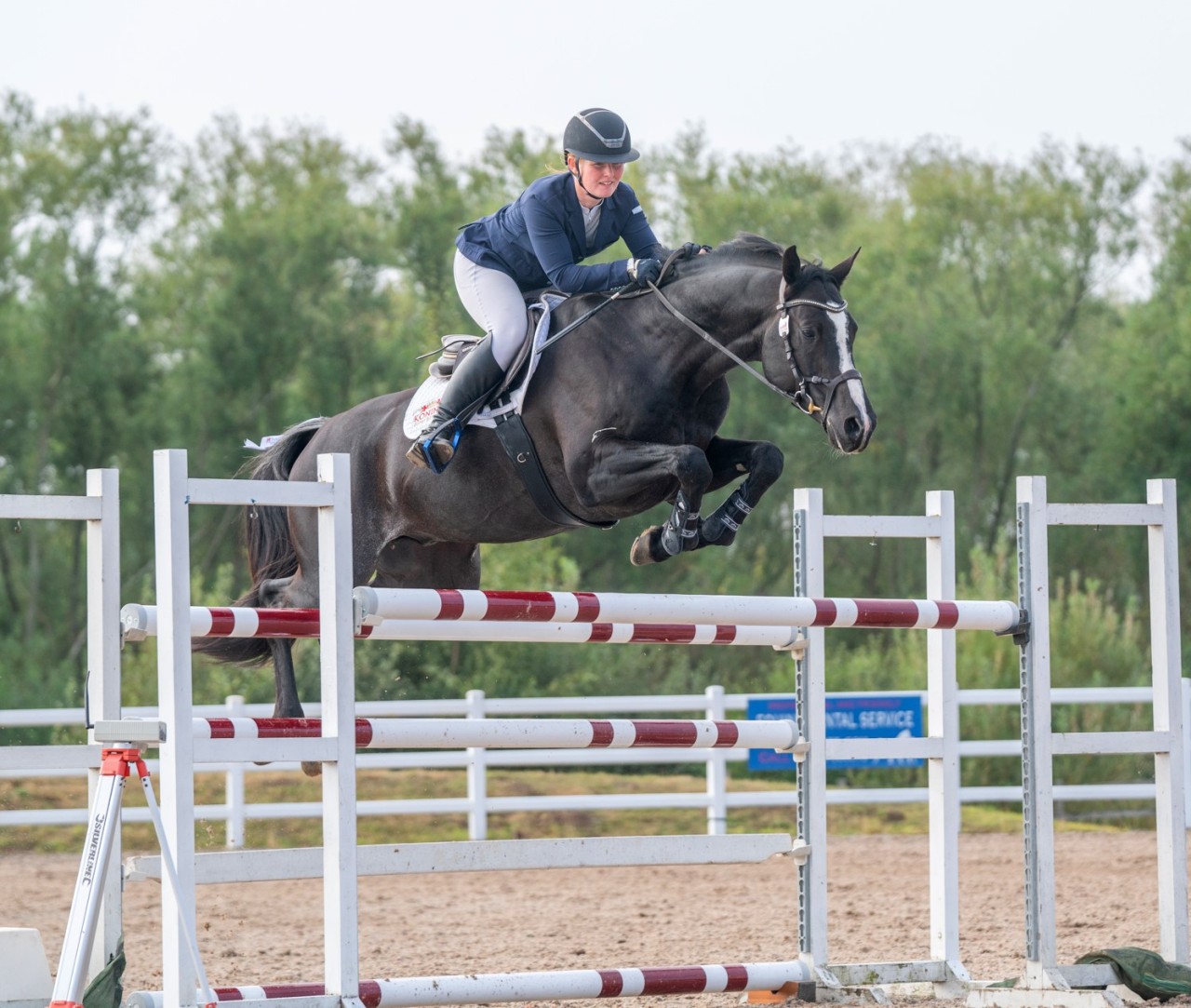 Two nice jumping rounds at Willowbanks EC