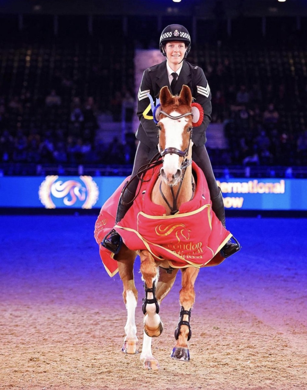 LONDON INTERNATIONAL HORSE SHOW CHAMPION